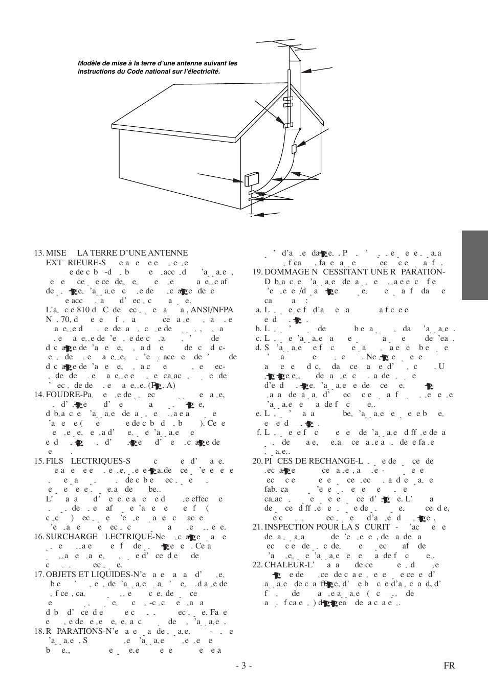 Français | FUNAI F20LCTE User Manual | Page 35 / 48
