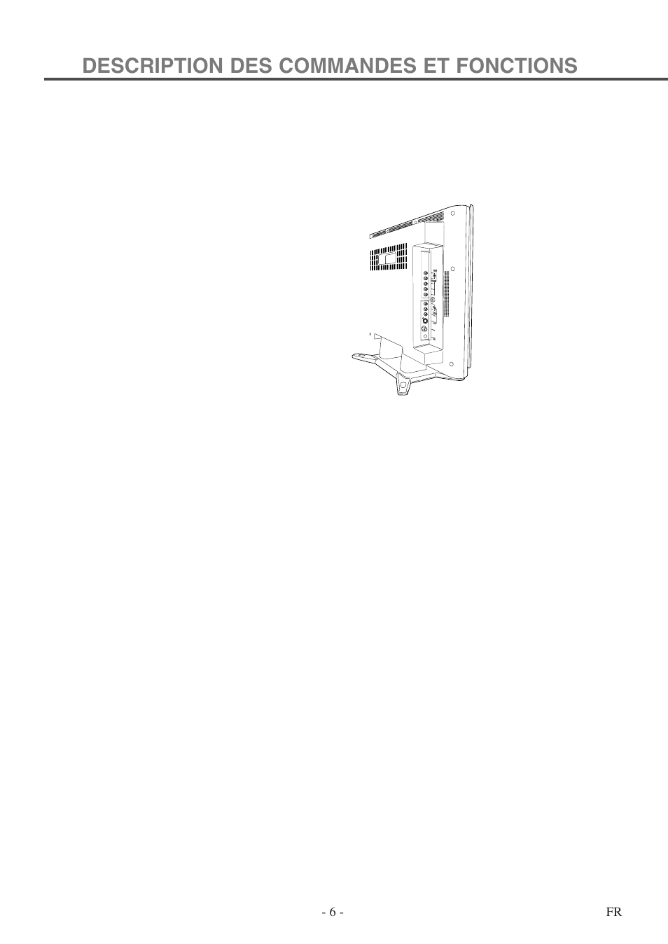 Description des commandes et fonctions | FUNAI F20LCTE User Manual | Page 38 / 48
