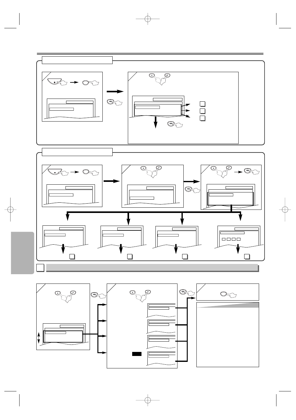Dvd set up, Functions, Cust | Cust om menu om menu, Hint, Quick setup, Quick setup menu menu, Language setting | FUNAI MSD124 User Manual | Page 14 / 20