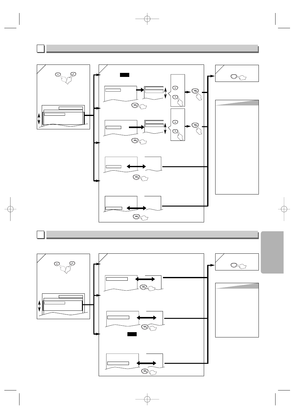 Functions, Hint, Display setting | Audio setting, Display menu, Audio menu | FUNAI MSD124 User Manual | Page 15 / 20