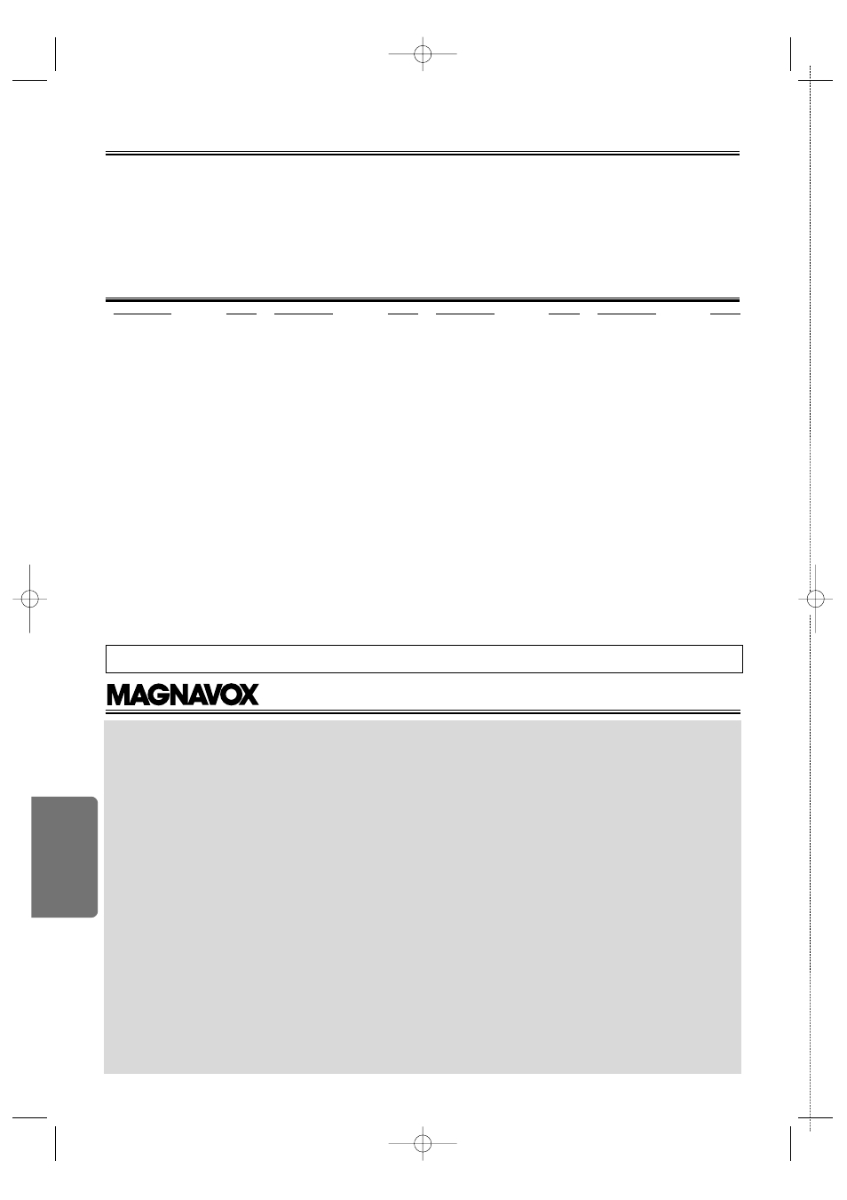 Language list, Specifications, Limited warranty | Information | FUNAI MSD124 User Manual | Page 18 / 20