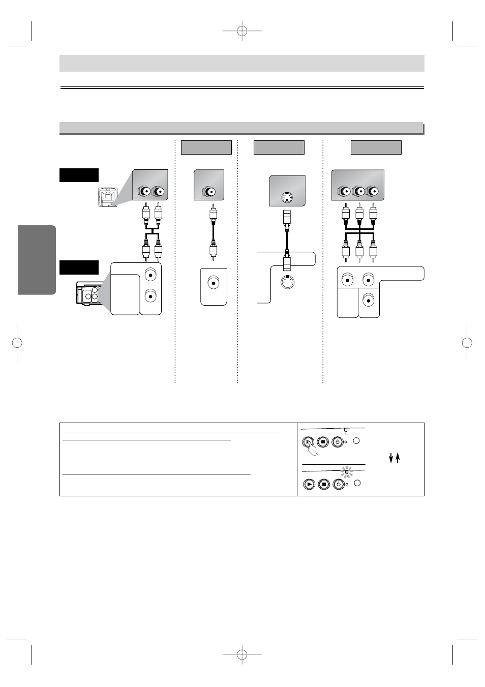 Connections, Setup, Connection to a tv | Tv method 1, Method 2 method 3, Dvd player | FUNAI MSD124 User Manual | Page 6 / 20