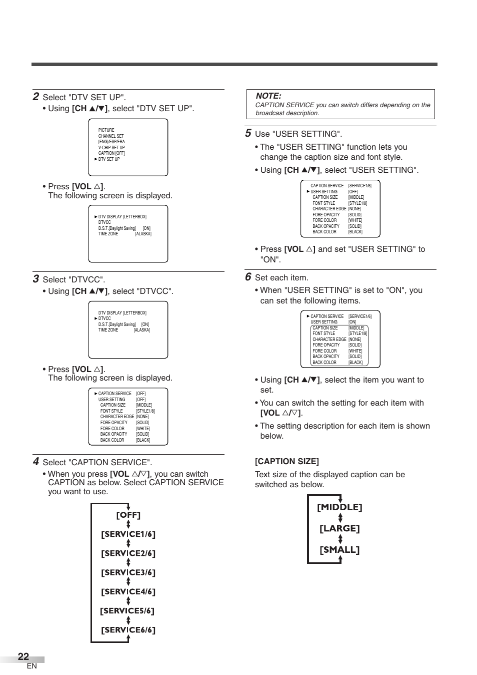 FUNAI CR320IL8 User Manual | Page 22 / 38