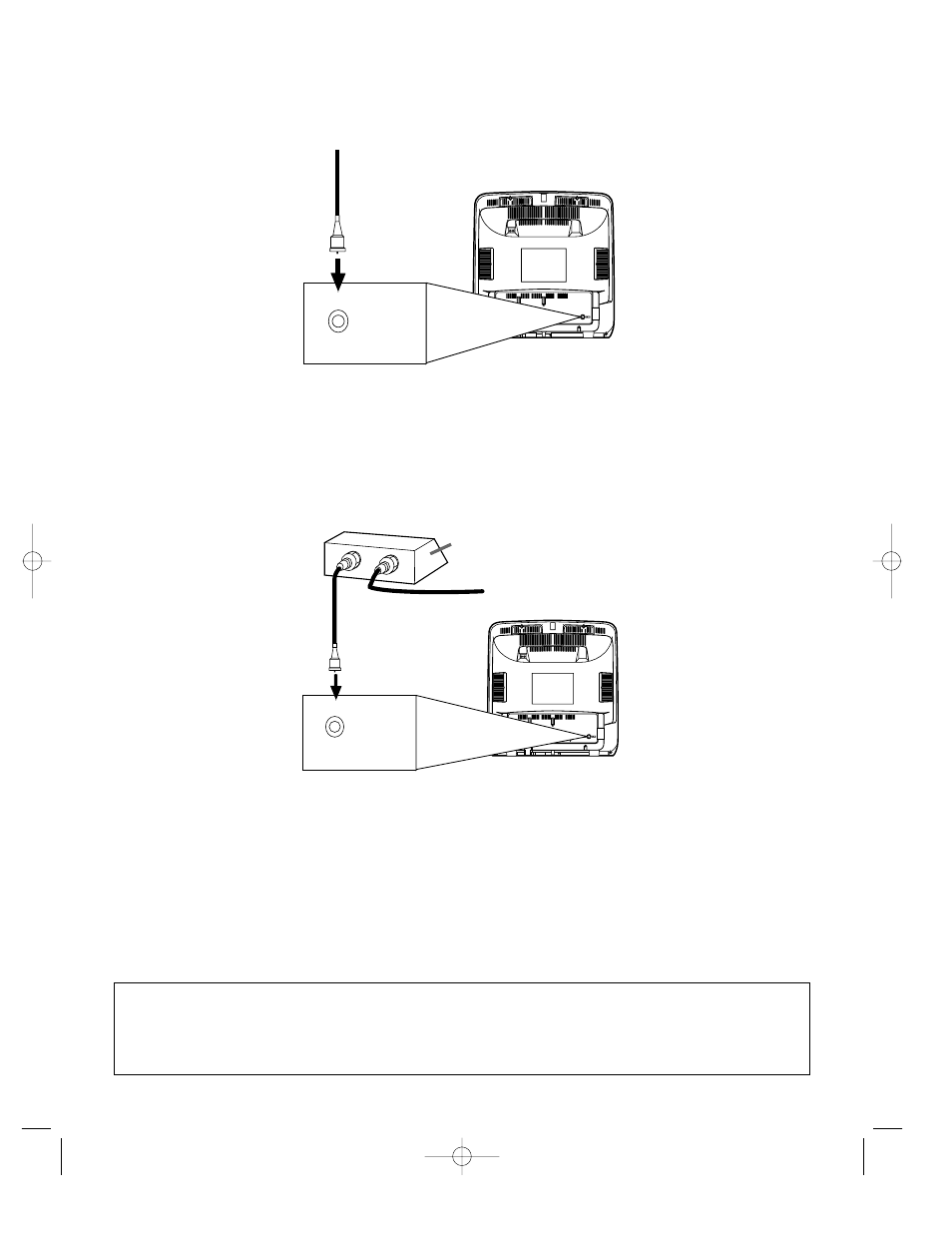 Cable without converter/ descrambler box | FUNAI 6513DA User Manual | Page 11 / 44
