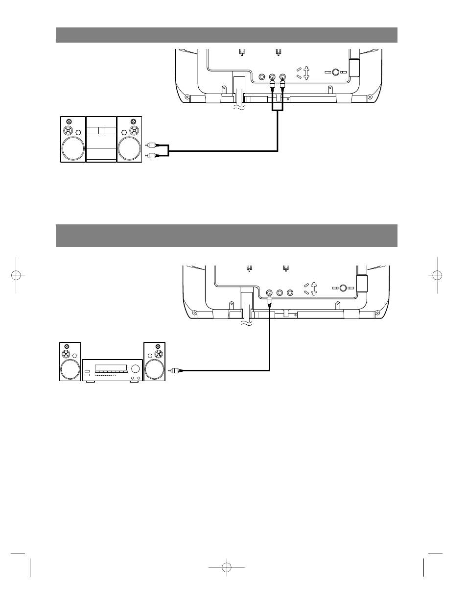 Connecting to a stereo system (for dvd) | FUNAI 6513DA User Manual | Page 13 / 44
