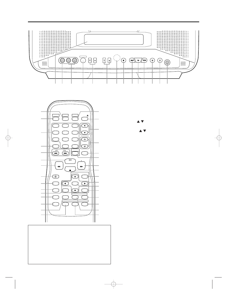 Operating controls and functions | FUNAI 6513DA User Manual | Page 8 / 44