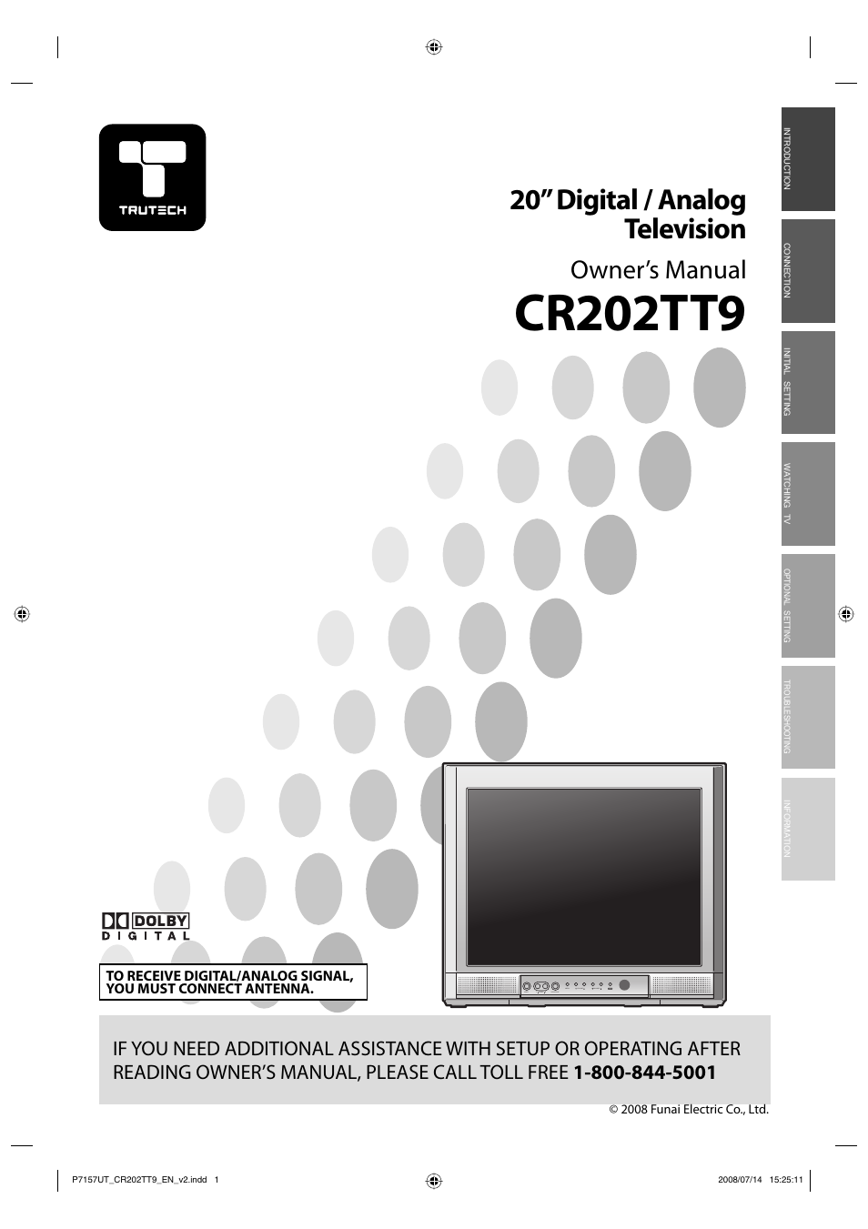 FUNAI CR202TT9 User Manual | 80 pages