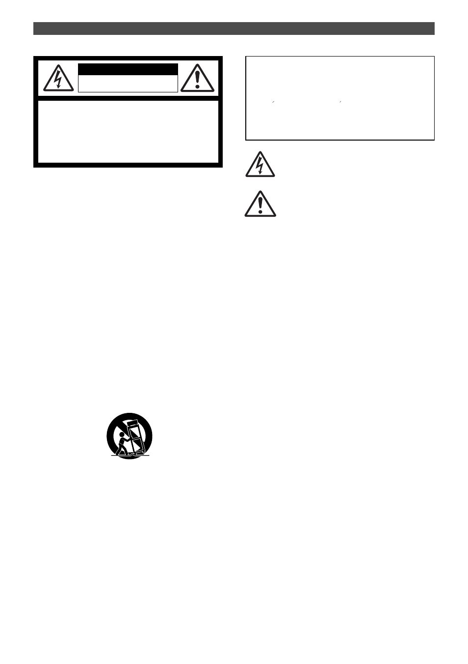 Safety instructions, Warning, Caution | Fostex FD-8 User Manual | Page 2 / 121