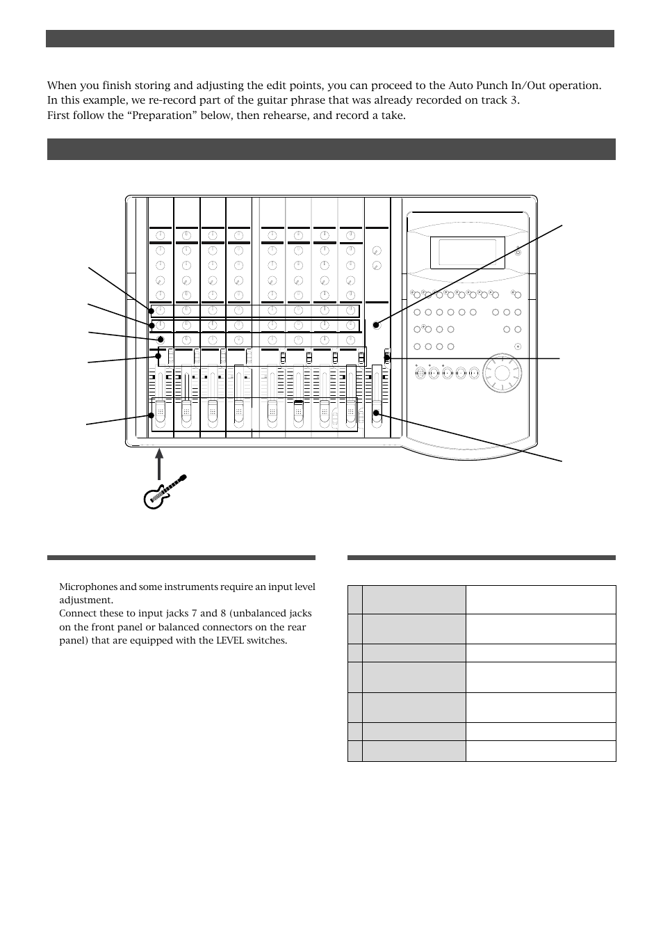 Preparation | Fostex FD-8 User Manual | Page 40 / 121