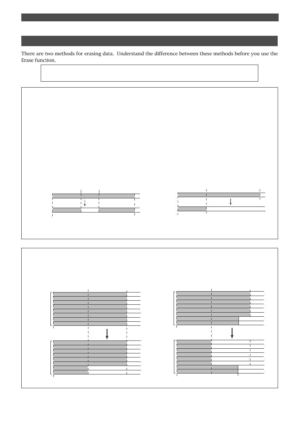 Erase, Editing tracks | Fostex FD-8 User Manual | Page 59 / 121