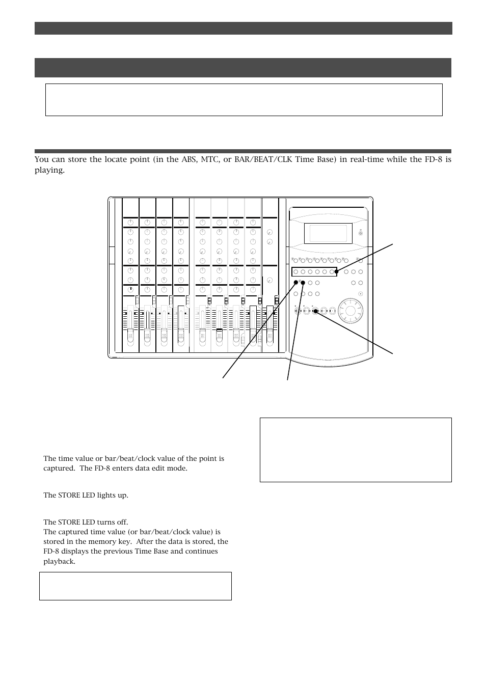 Storing in real-time | Fostex FD-8 User Manual | Page 67 / 121