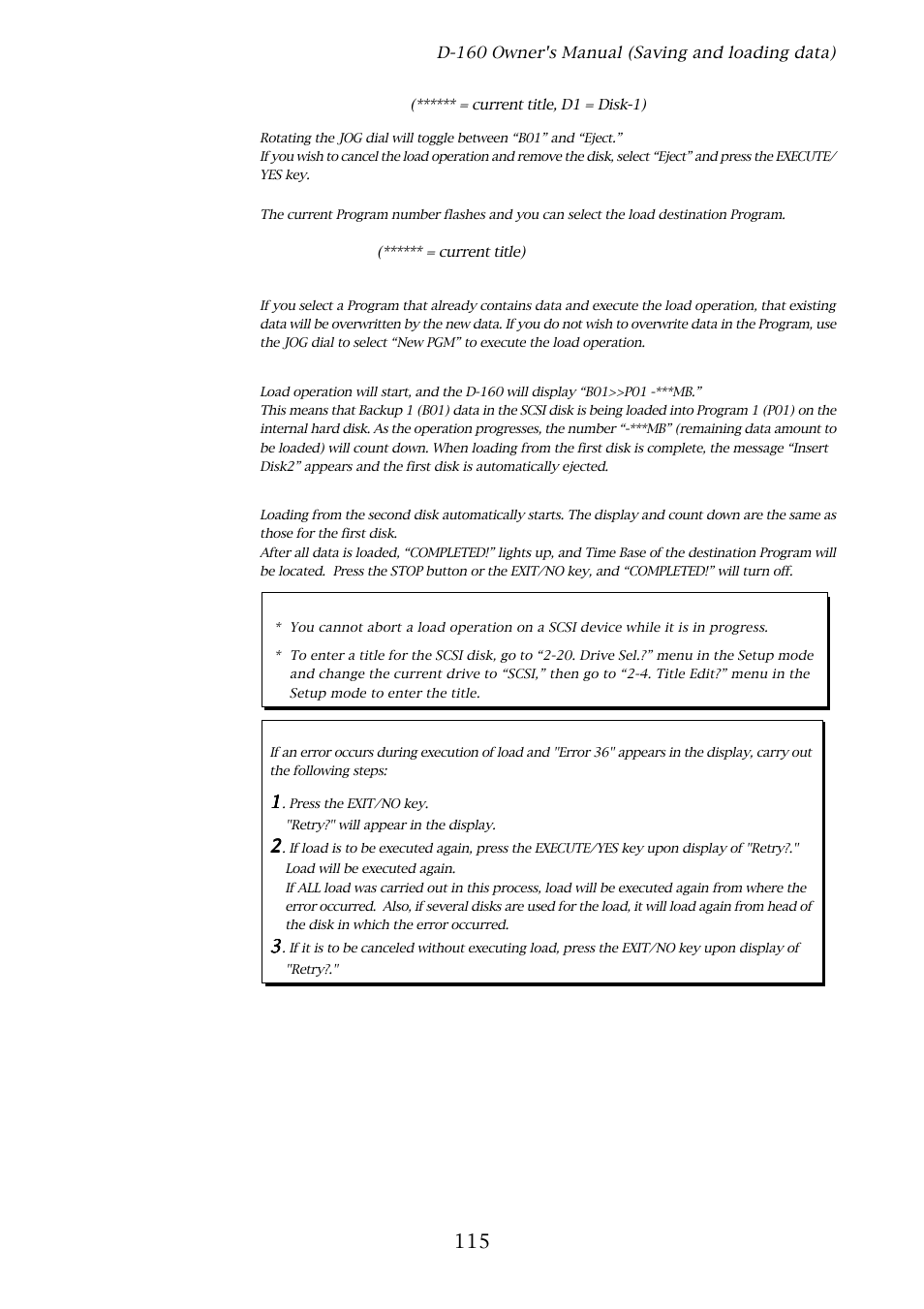 B01[******]d1 | Fostex D-160 User Manual | Page 115 / 196