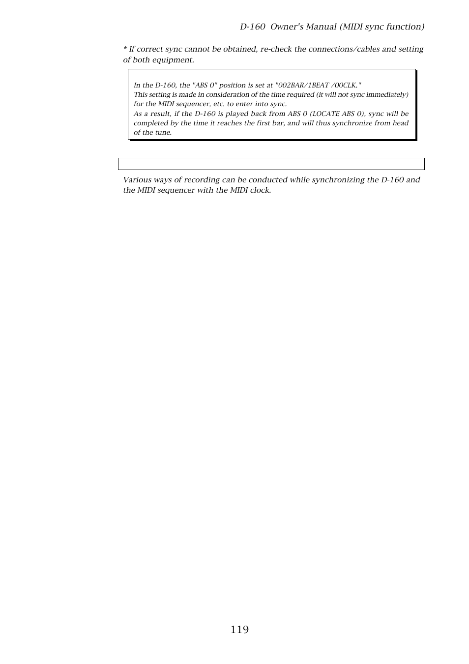 Fostex D-160 User Manual | Page 119 / 196