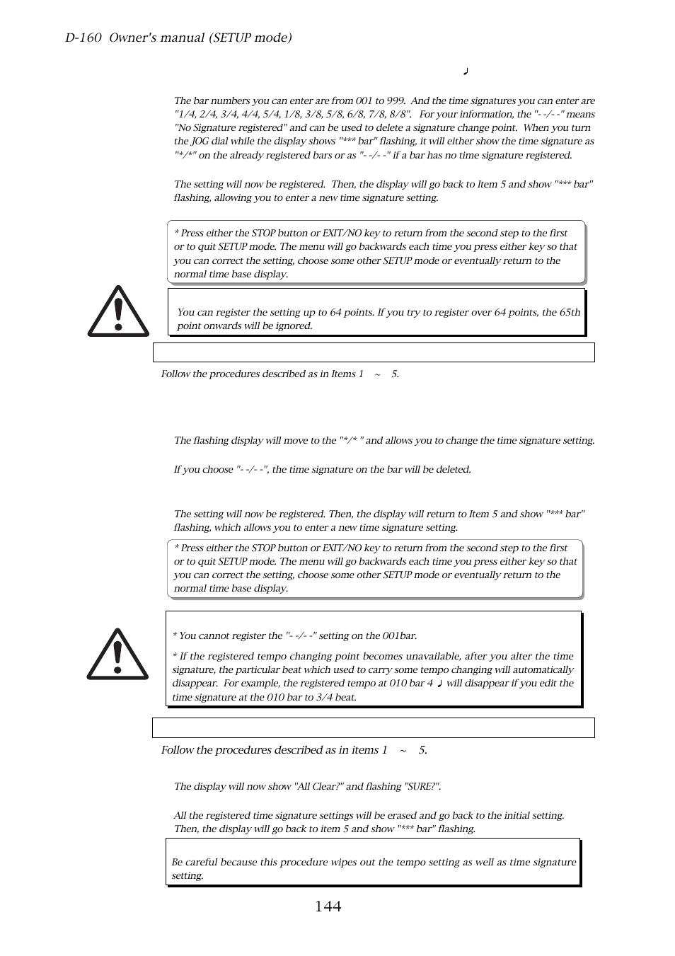 Fostex D-160 User Manual | Page 144 / 196