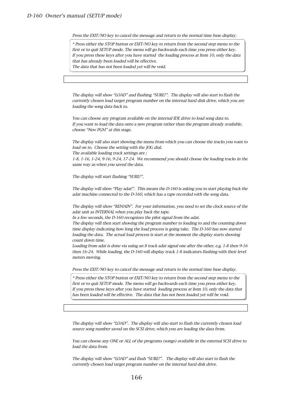 Fostex D-160 User Manual | Page 166 / 196