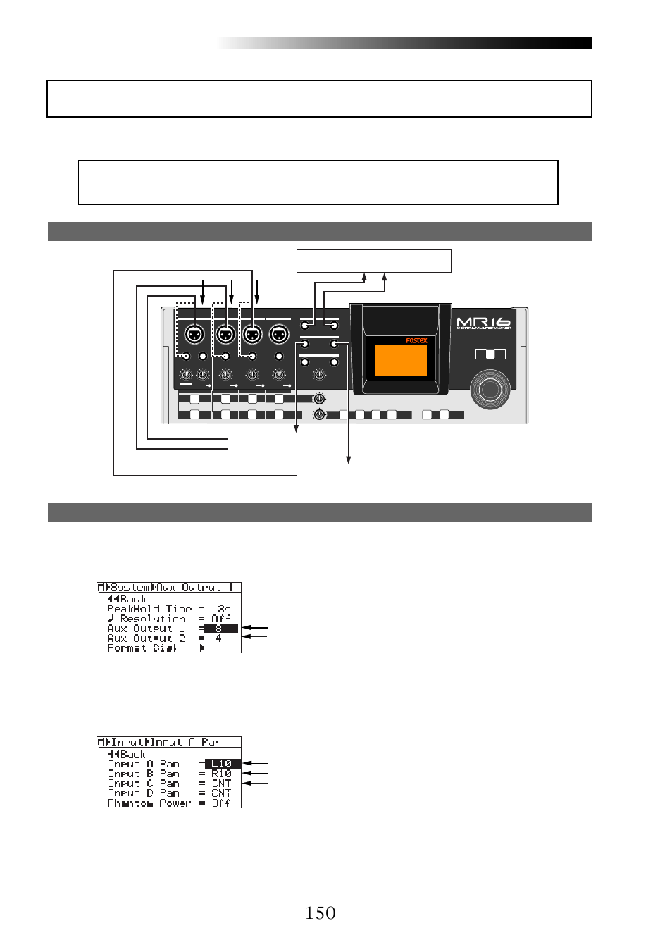 Fostex MR16 User Manual | Page 150 / 166