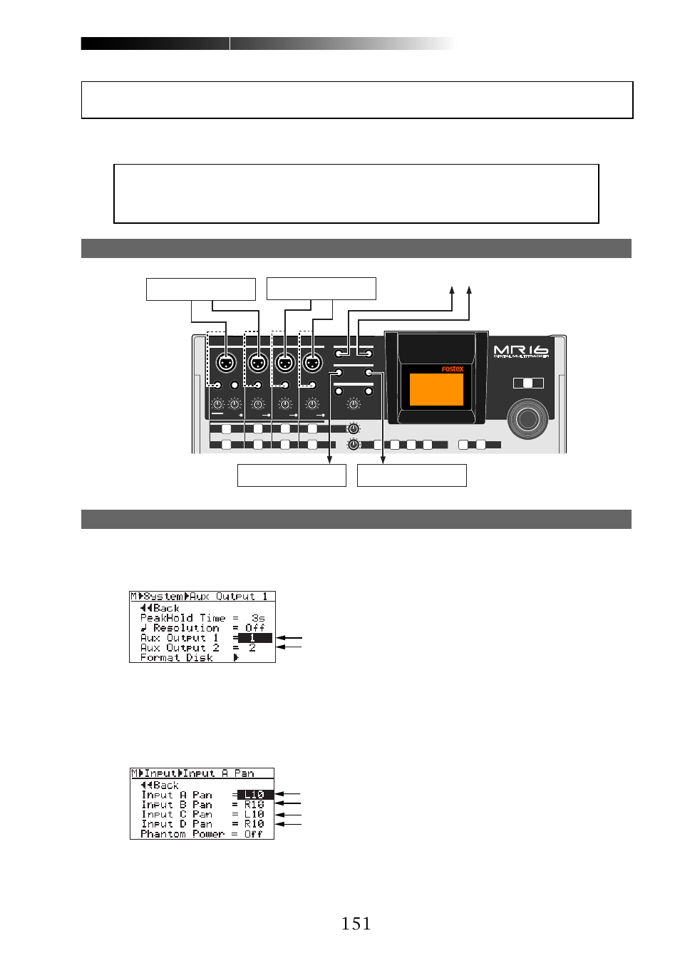 Fostex MR16 User Manual | Page 151 / 166