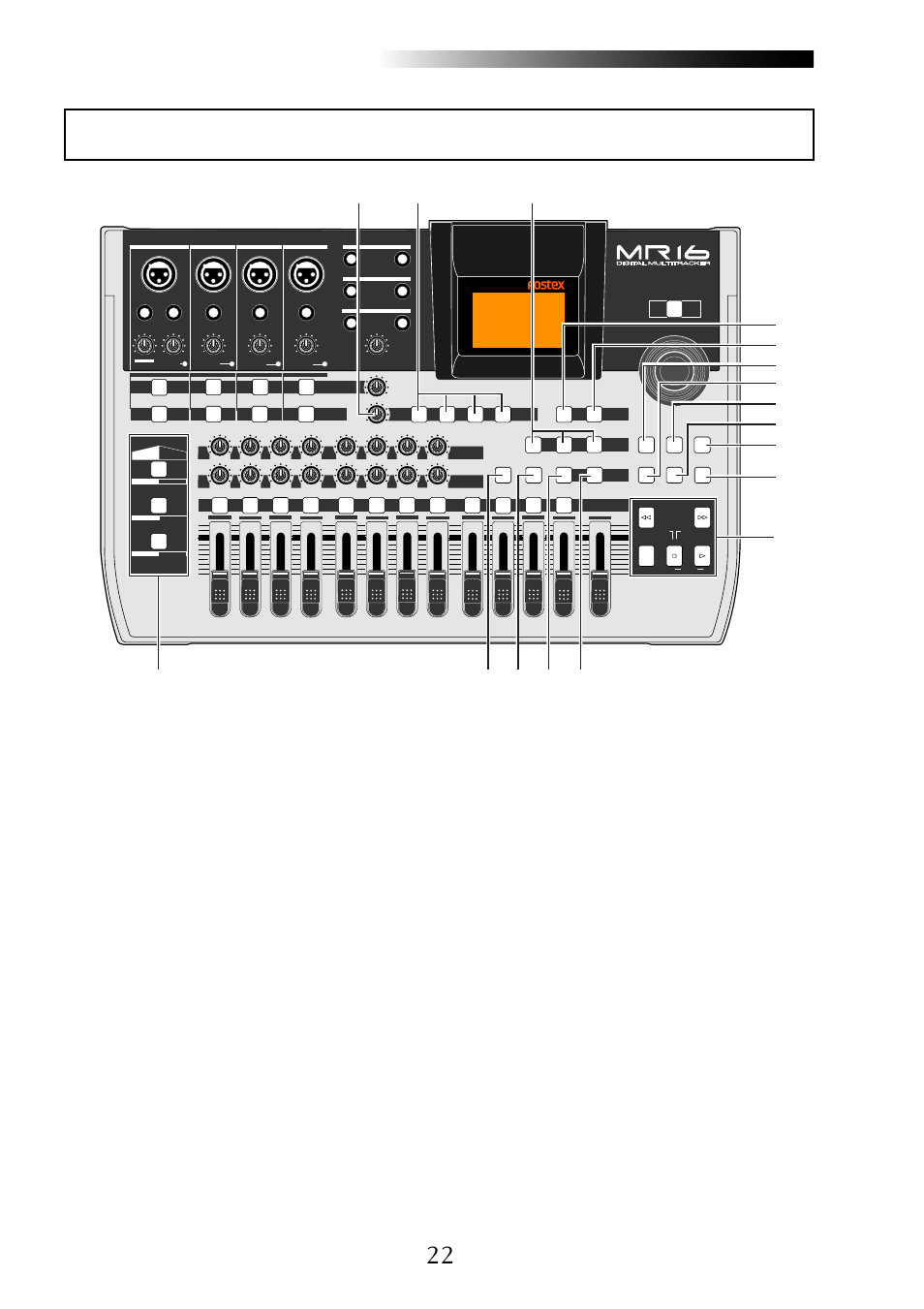 Fostex MR16 User Manual | Page 22 / 166