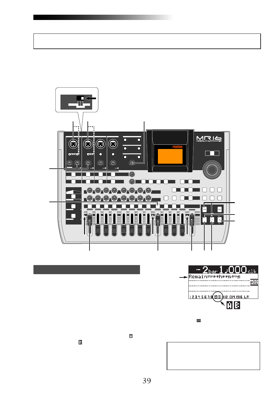 Fostex MR16 User Manual | Page 39 / 166