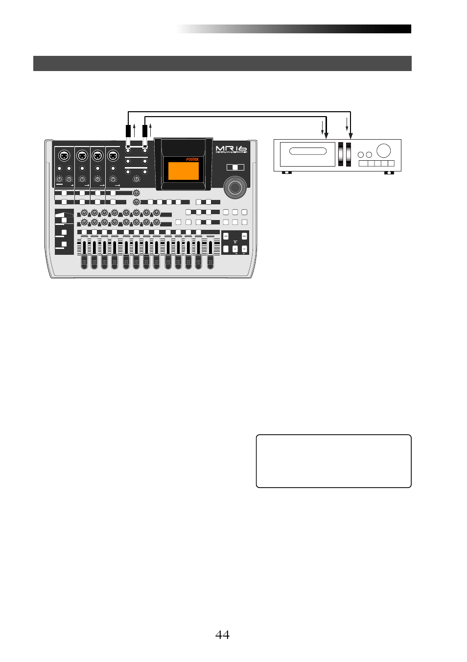 Fostex MR16 User Manual | Page 44 / 166