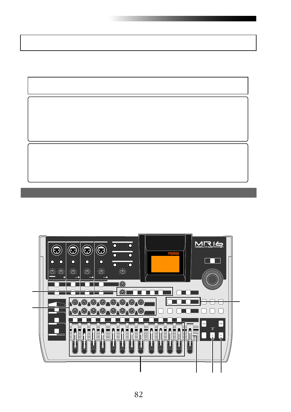 Fostex MR16 User Manual | Page 82 / 166