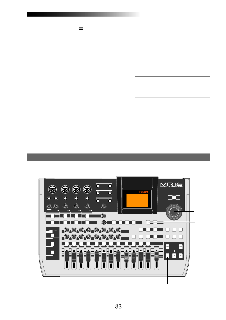 Fostex MR16 User Manual | Page 83 / 166