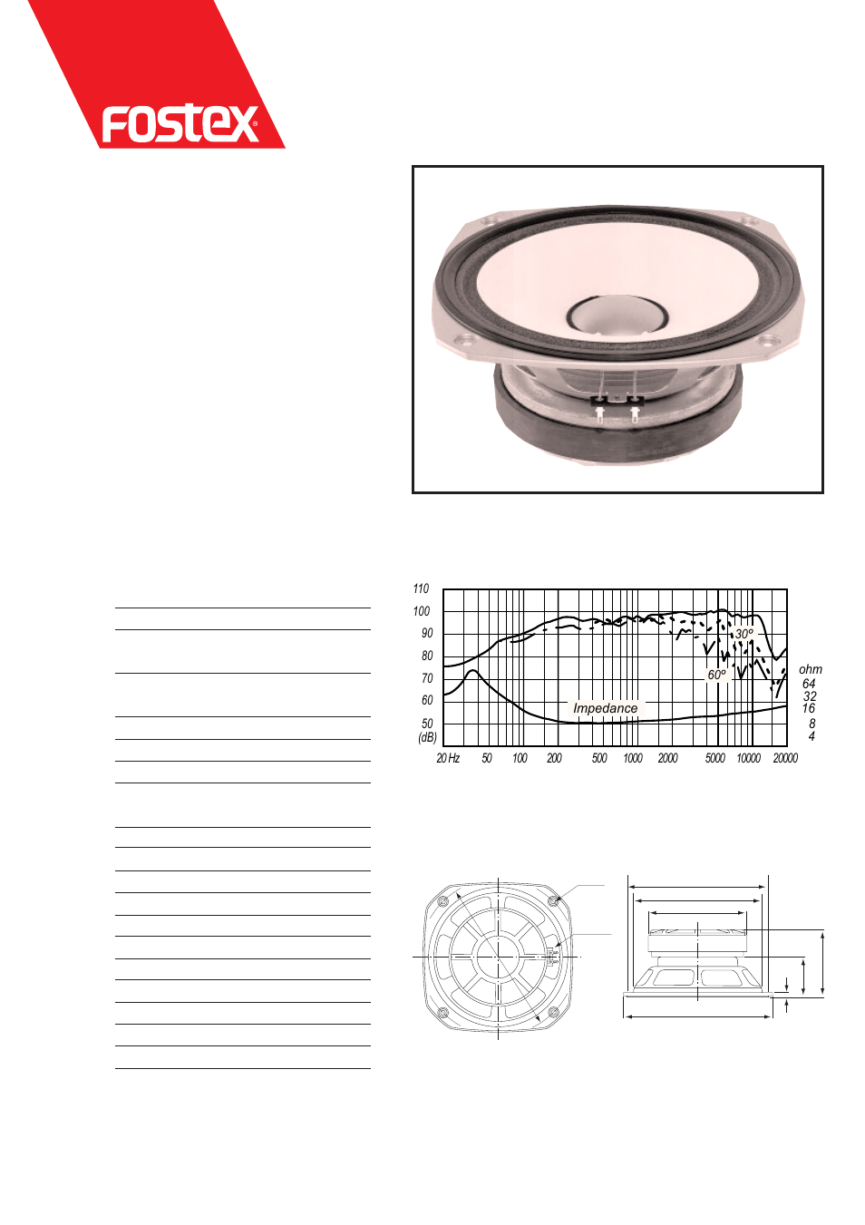 Fostex FF225K User Manual | 1 page