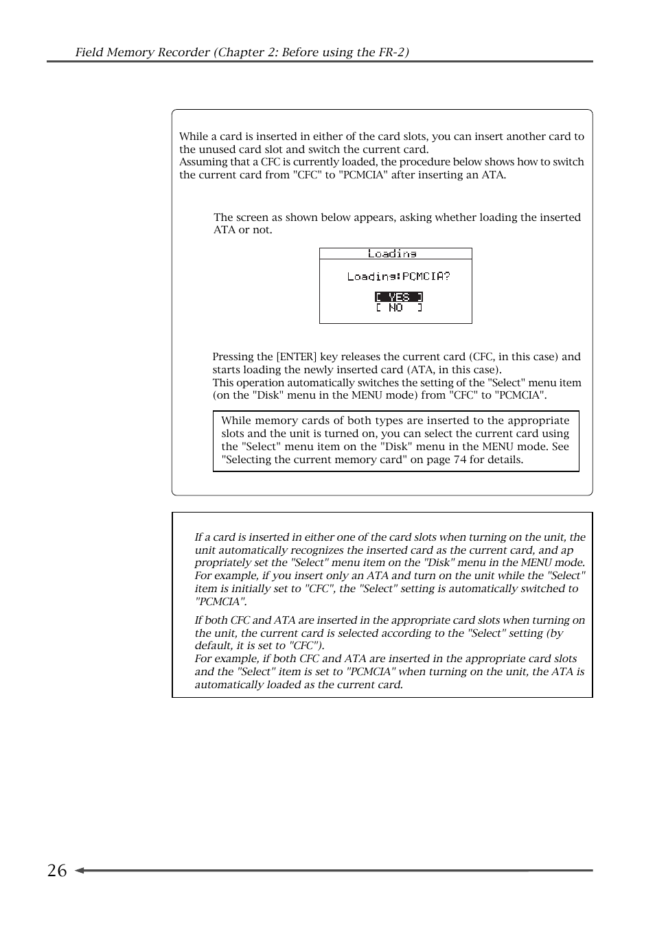 Fostex FR-2 User Manual | Page 26 / 110