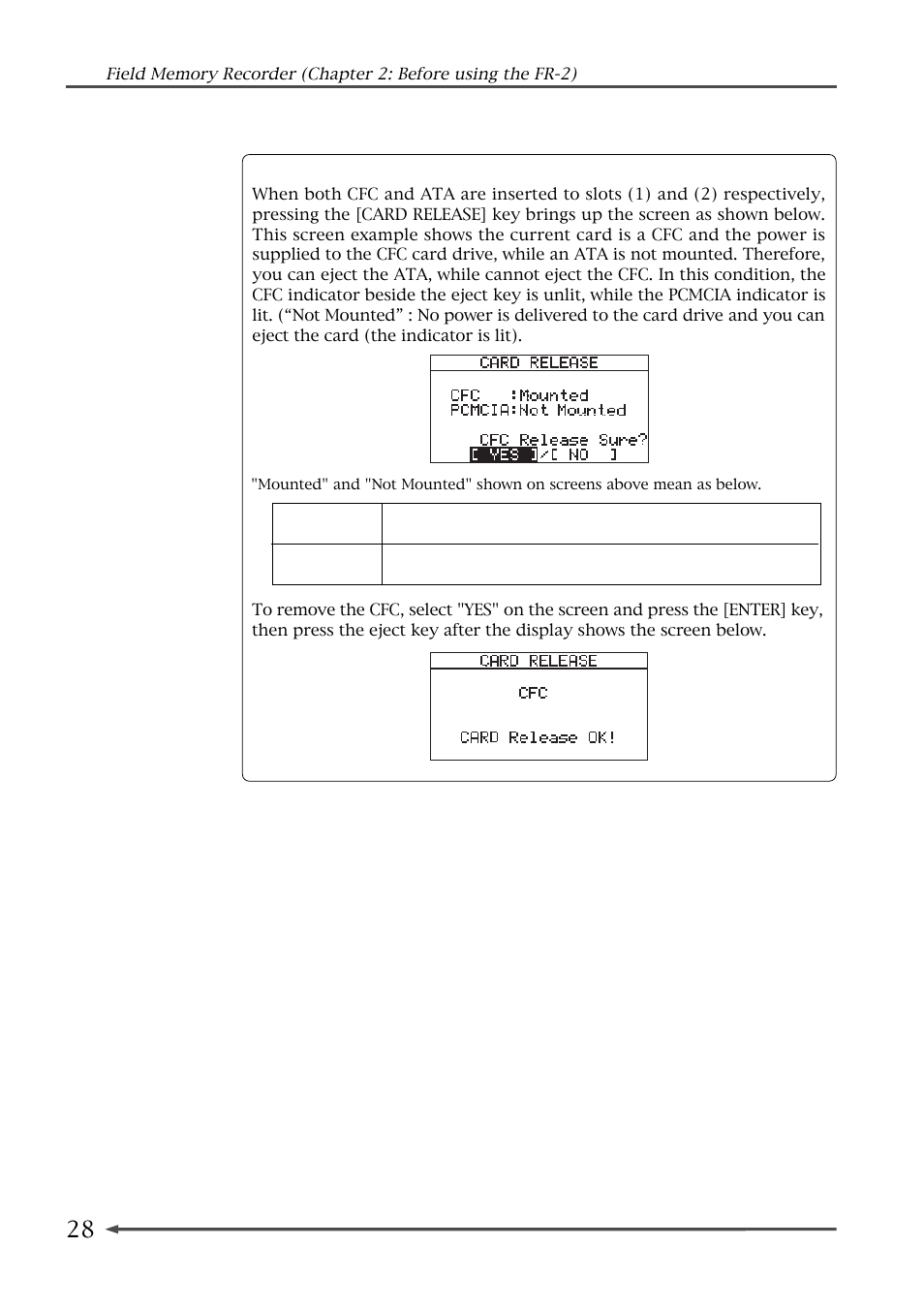 Fostex FR-2 User Manual | Page 28 / 110