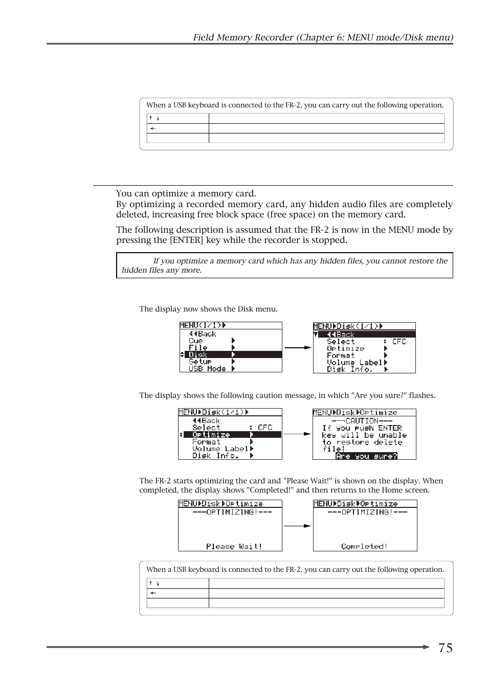 Fostex FR-2 User Manual | Page 75 / 110