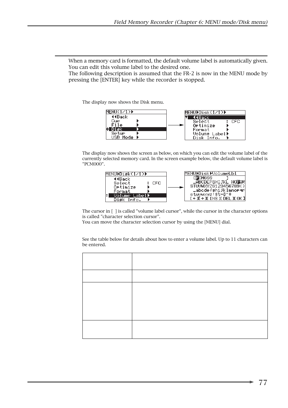 Fostex FR-2 User Manual | Page 77 / 110