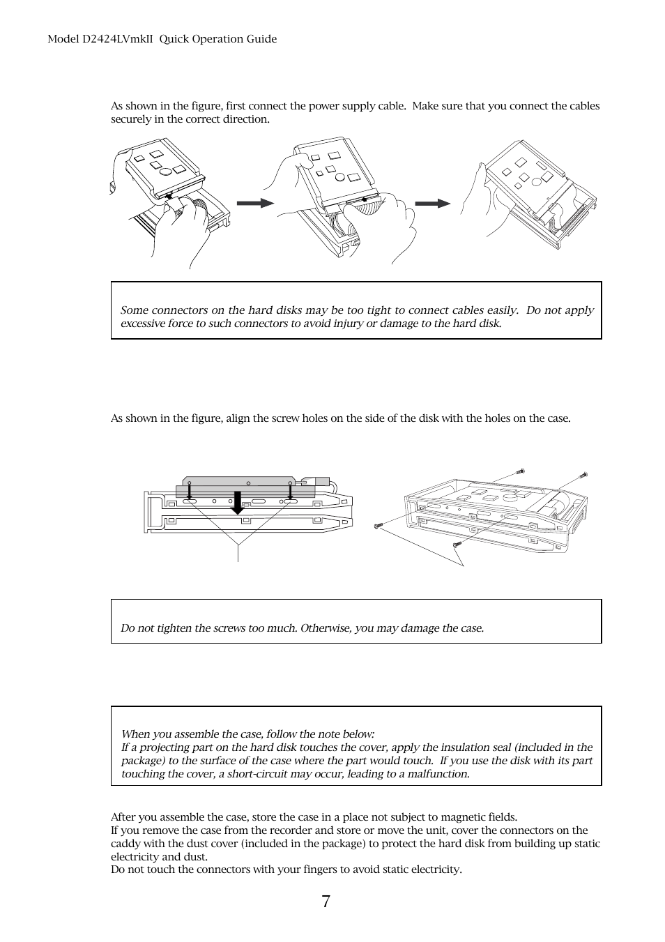 Fostex D2424LVMKII User Manual | Page 6 / 26
