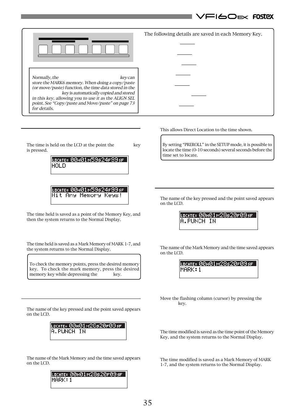 Fostex VF160EX User Manual | Page 35 / 158