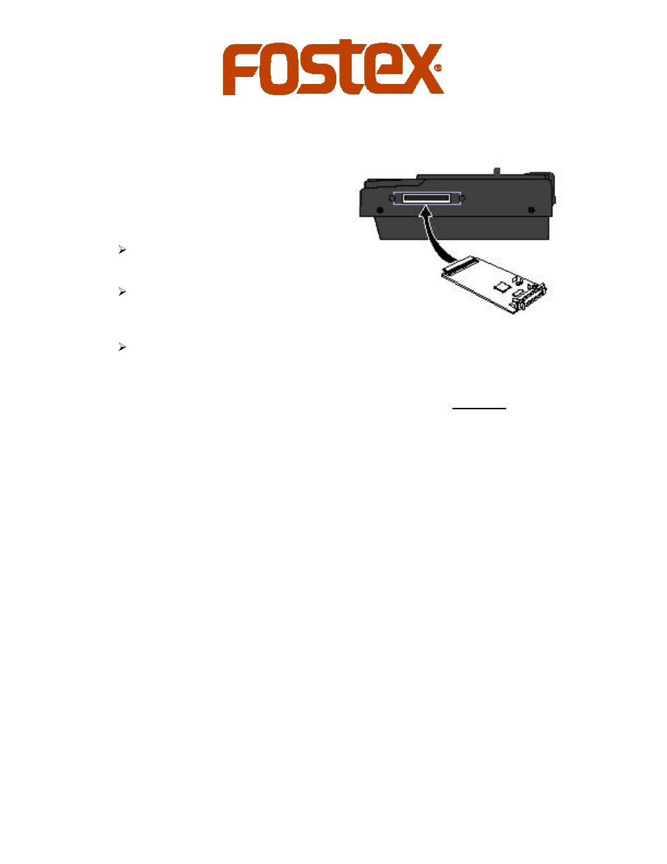 Model 8340 scsi card | Fostex VF-08 User Manual | Page 3 / 3