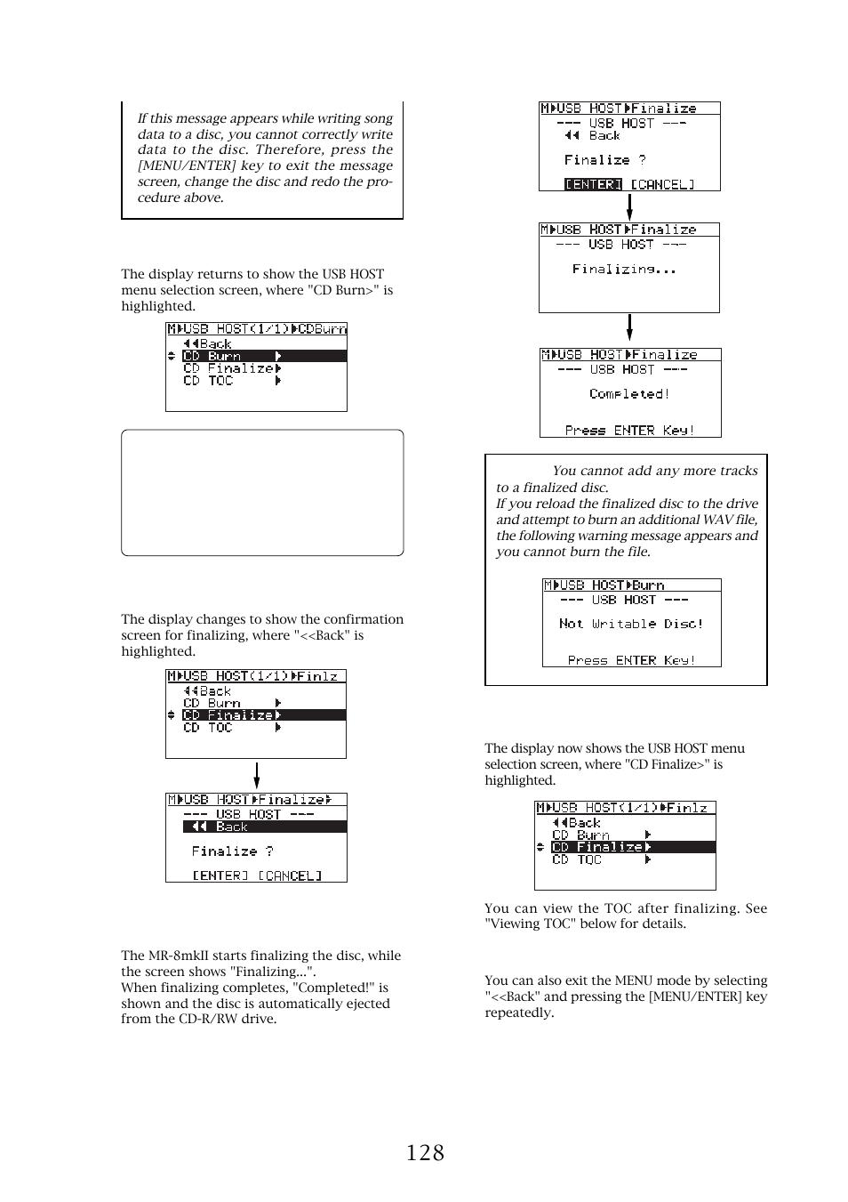 Fostex MR-8MKII User Manual | Page 128 / 154