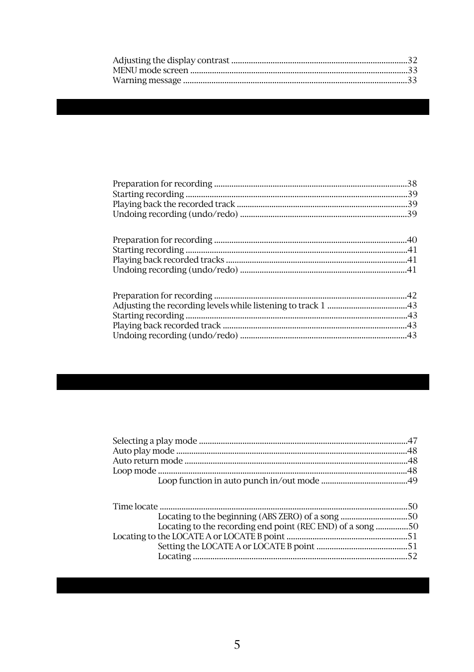 Fostex MR-8MKII User Manual | Page 5 / 154