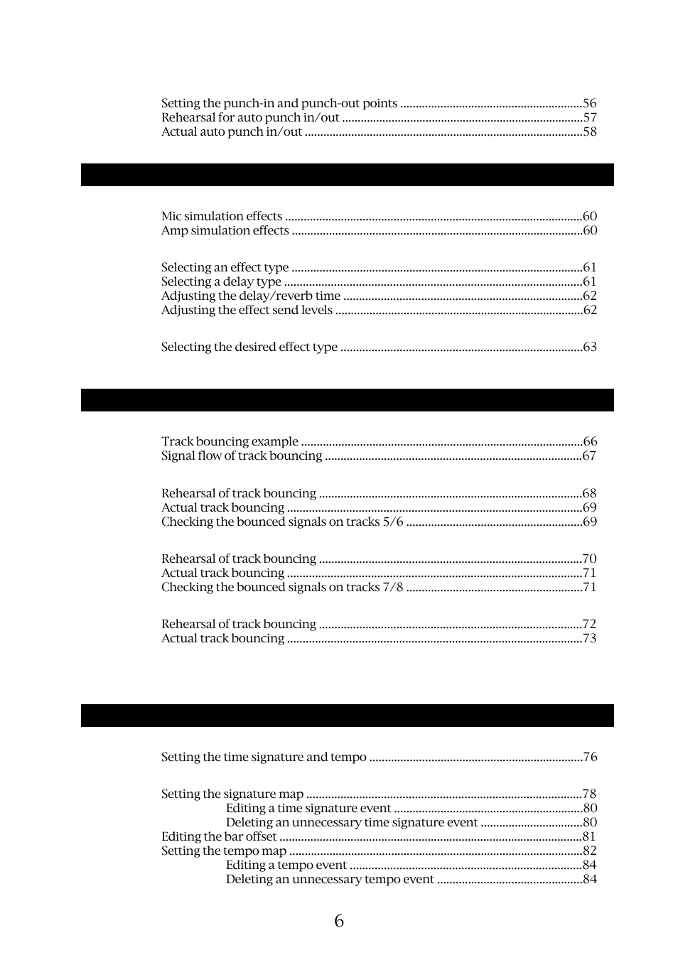 Fostex MR-8MKII User Manual | Page 6 / 154