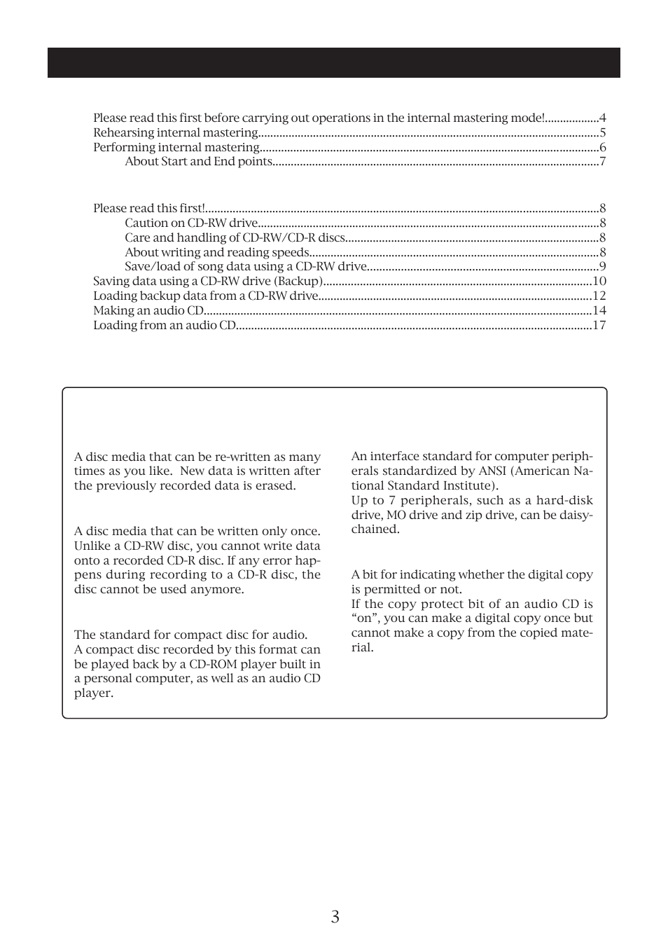 Fostex VF08 User Manual | Page 3 / 20