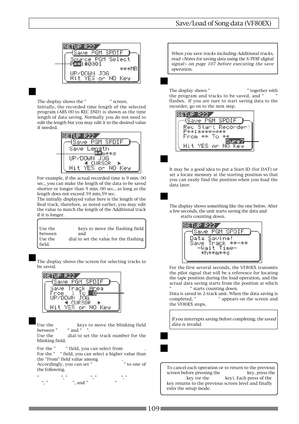 Fostex VF80EX User Manual | Page 109 / 152