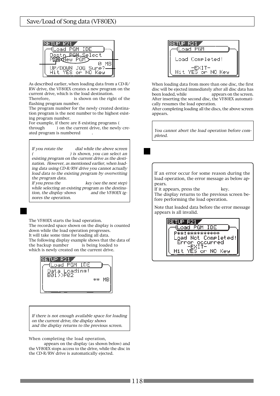 Fostex VF80EX User Manual | Page 118 / 152