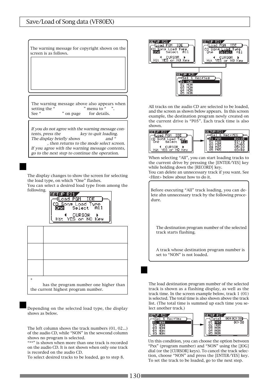 Fostex VF80EX User Manual | Page 130 / 152