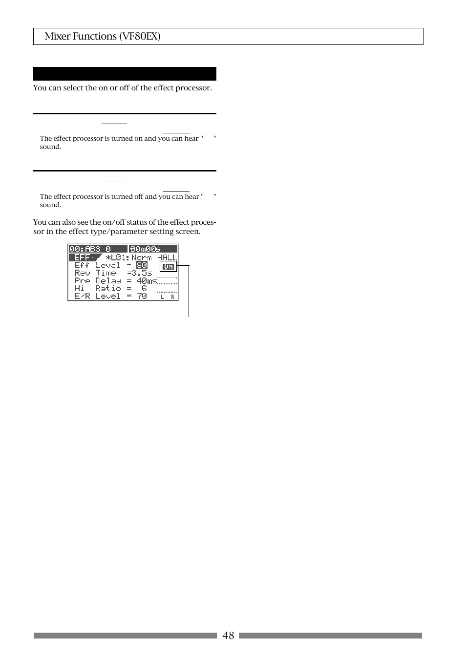 Fostex VF80EX User Manual | Page 48 / 152