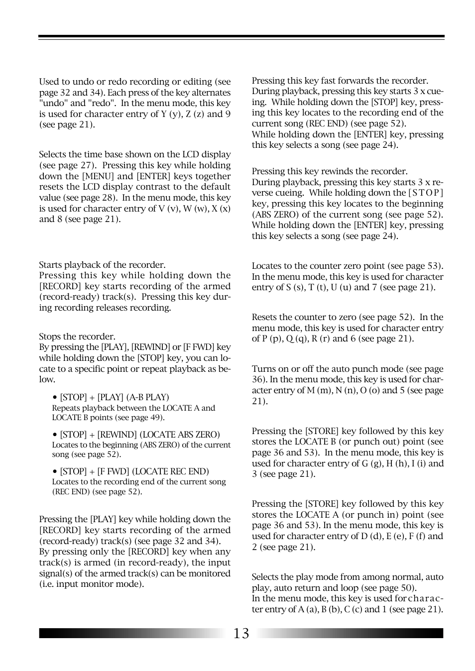 Fostex MR-8 User Manual | Page 13 / 102