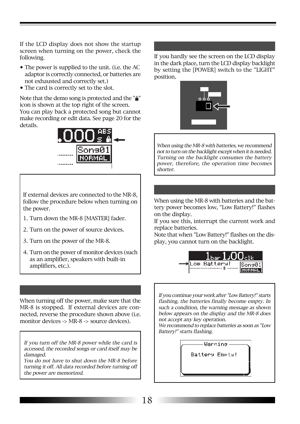 Fostex MR-8 User Manual | Page 18 / 102