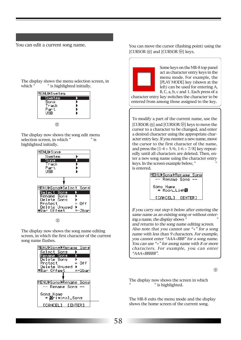 Fostex MR-8 User Manual | Page 58 / 102