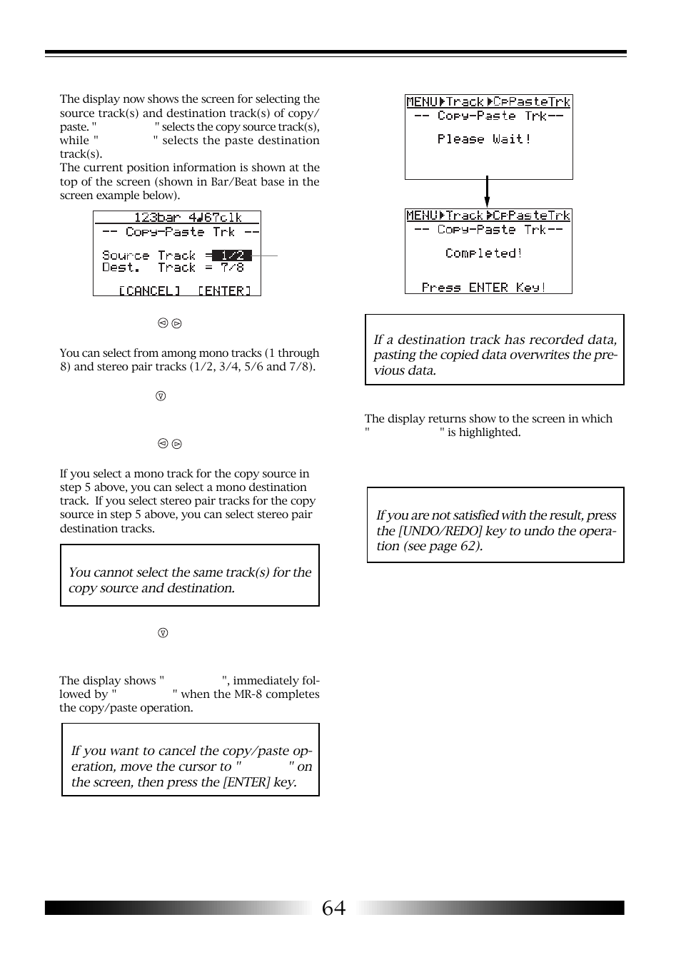 Fostex MR-8 User Manual | Page 64 / 102
