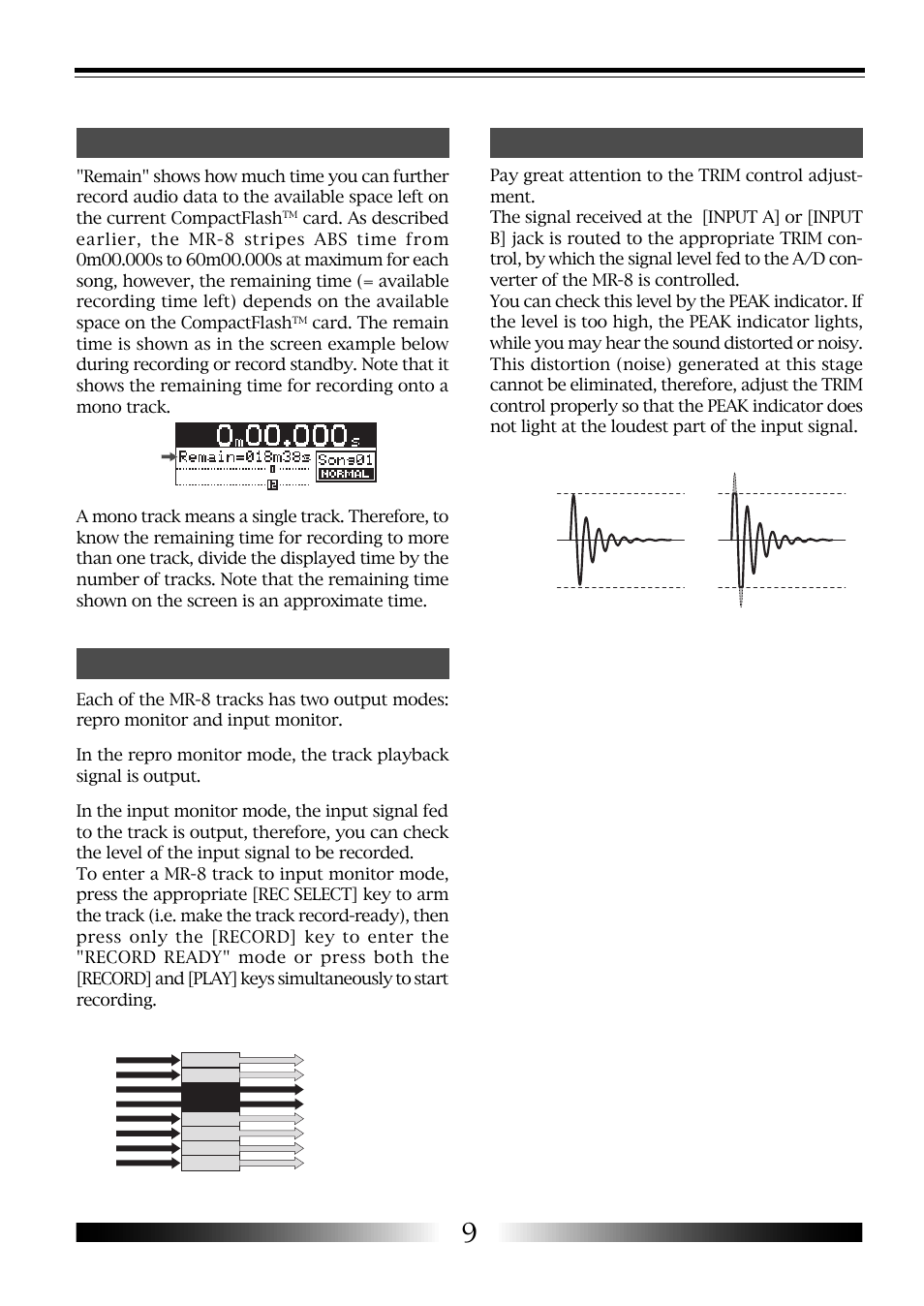 Mr-8 owner’s manual | Fostex MR-8 User Manual | Page 9 / 102