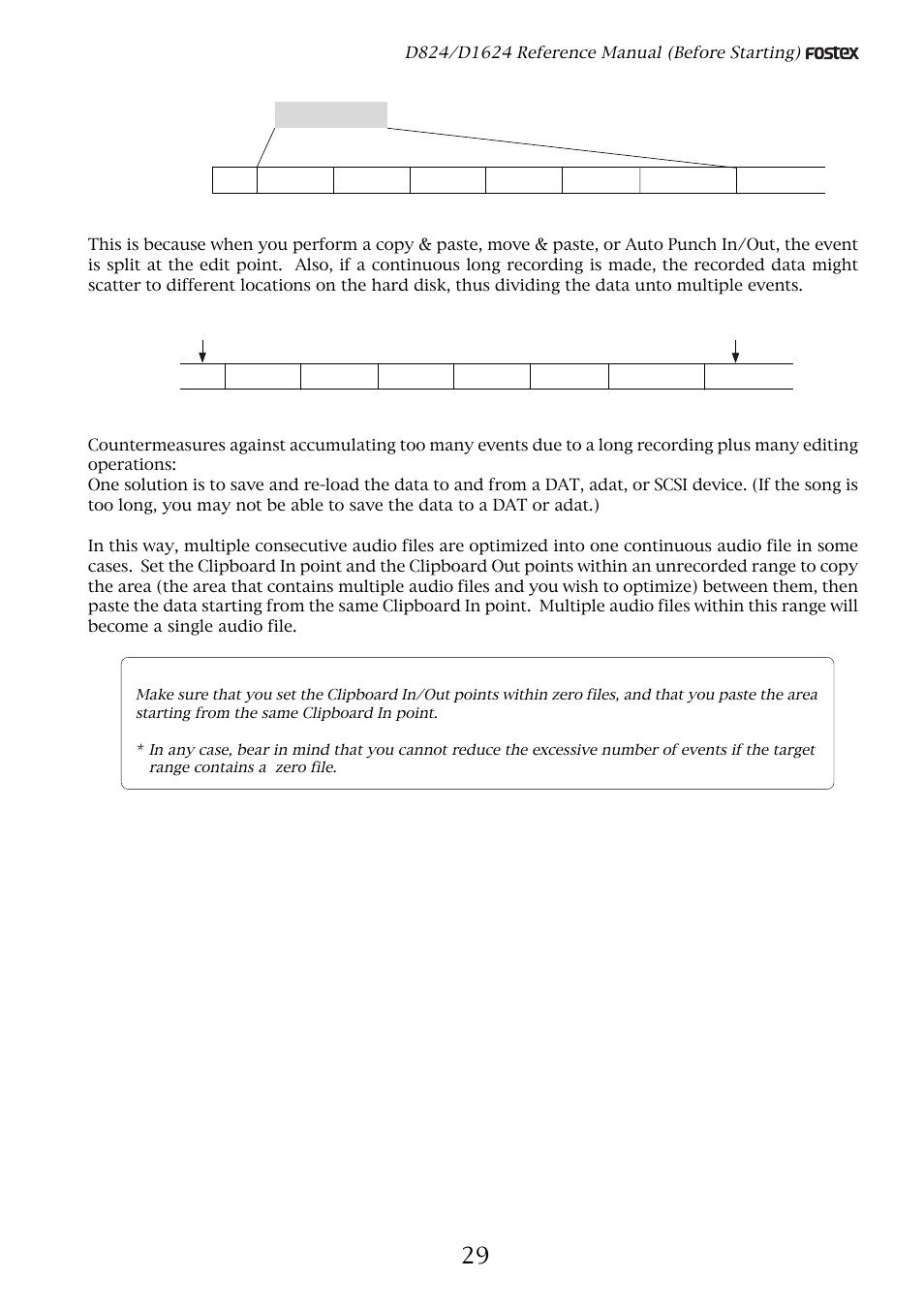 Fostex D1624 User Manual | Page 29 / 136