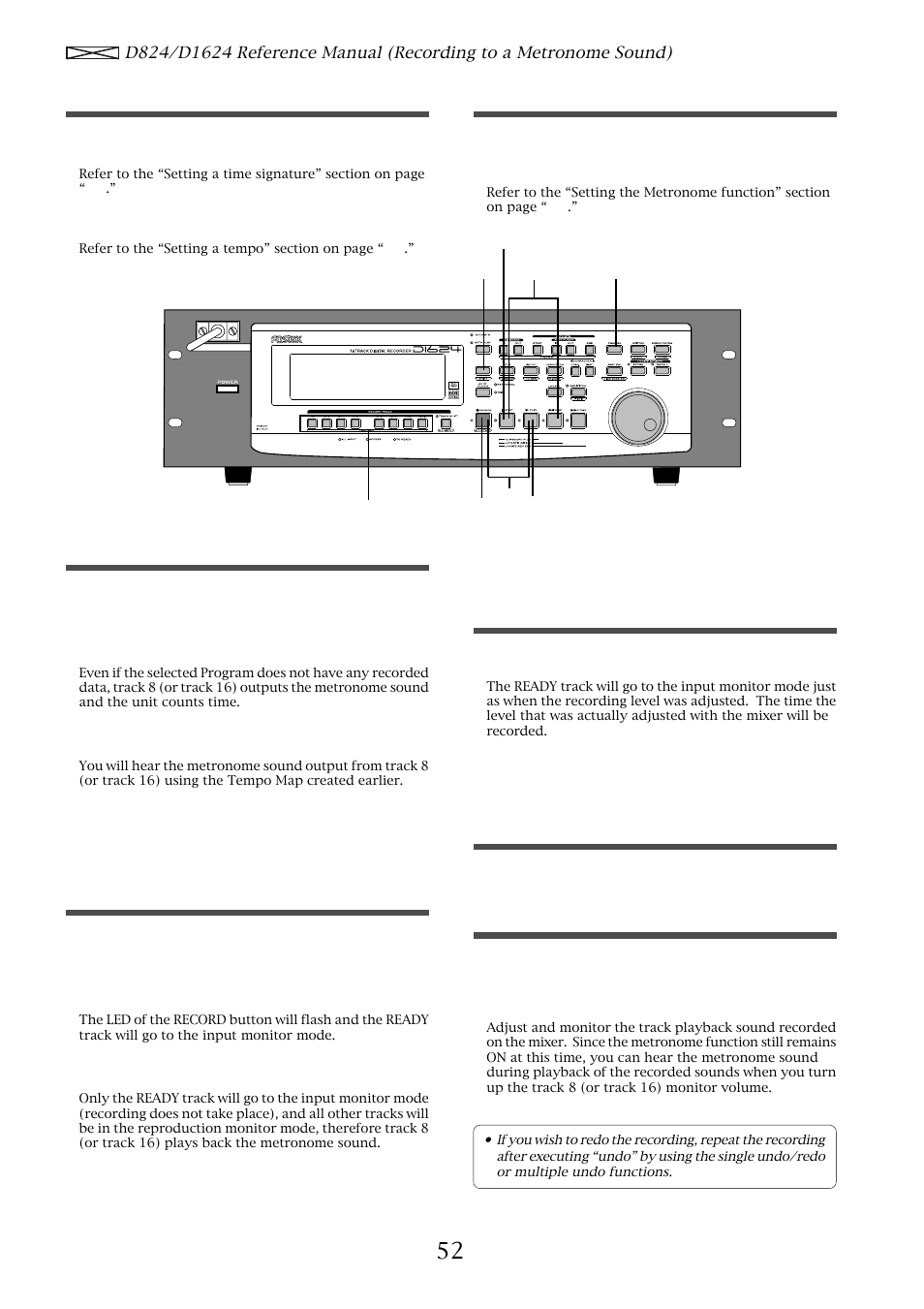 Fostex D1624 User Manual | Page 52 / 136