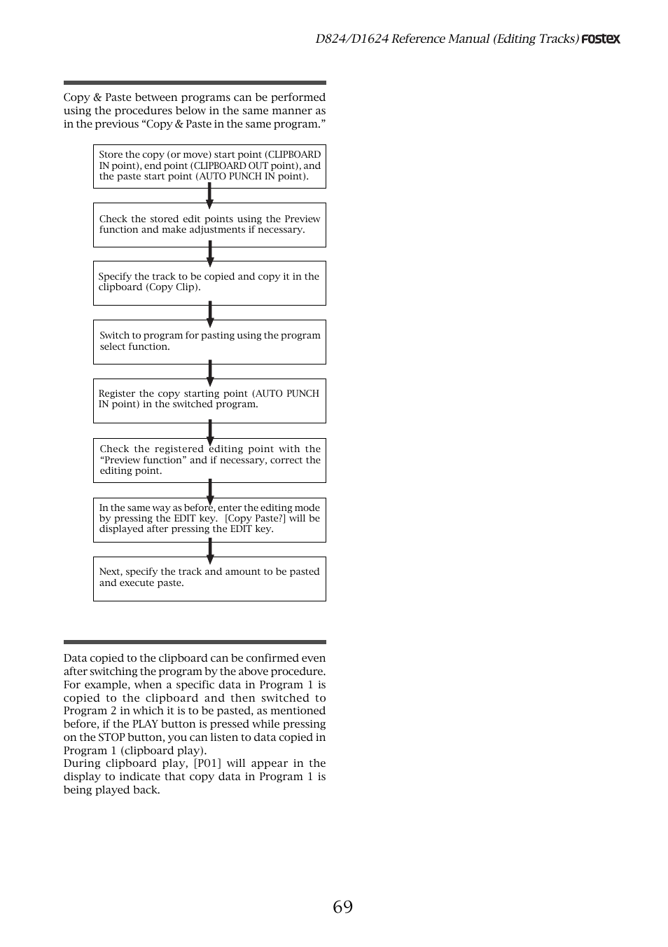 Fostex D1624 User Manual | Page 69 / 136